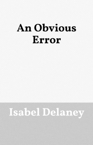 An Obvious Error